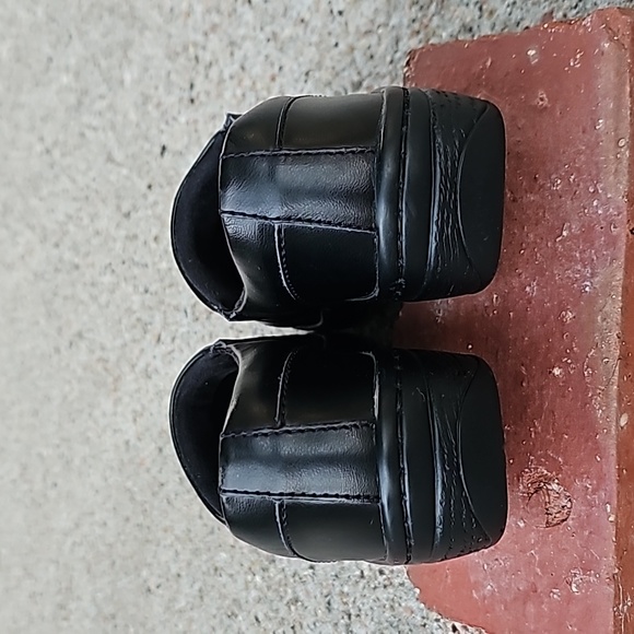 Klogs Mission Black Smooth Leather Size 6 1/2 - Picture 8 of 12